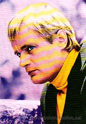 Kino: POSTAL DAVID MC CALLUM DE LA SERIE DE LA T.V. EL AGENTE DE CIPOL