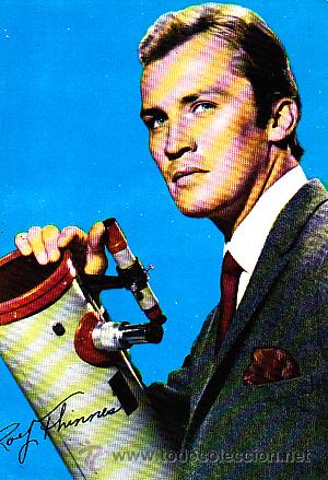 Cin&eacute;ma: POSTAL ROY THINNES  DE LA SERIE DE T.V. LES ENVAHISSEURS