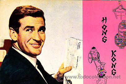 Cin&eacute;ma: POSTAL ROD TAYLOR DE LA SERIE DE LA T.V. HONG KONG