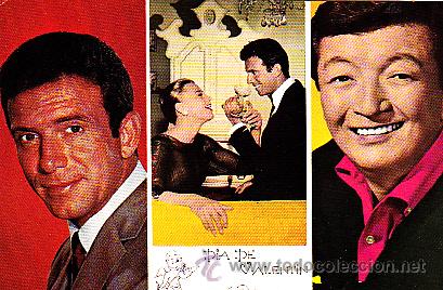 Cin&eacute;ma: POSTAL TONY FRANCIOSA JACK SOO PROTAGONISTAS DE LA SERIE DE T.V. EL DIA DE SAN VALENTIN