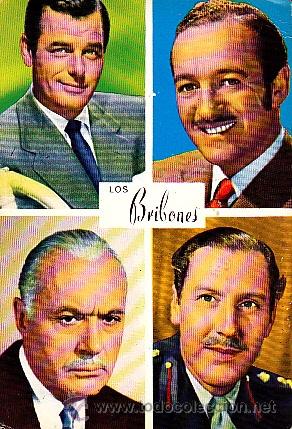 Cin&eacute;ma: POSTAL DE LOS PROTAGONISTAS DE LA SERIE DE T.V. LOS BRIBONES