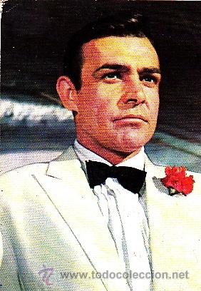Cine: POSTAL SEAN CONNERY JAMES BOND