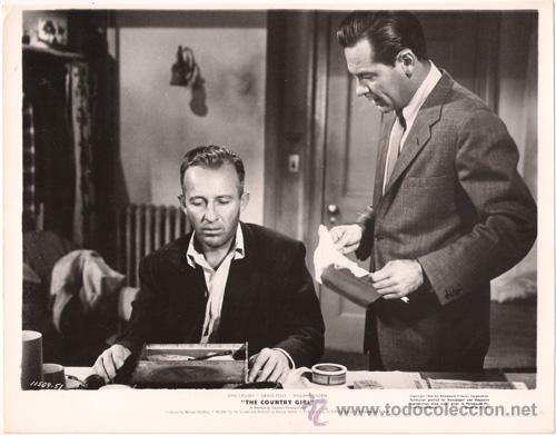 Cin&eacute;ma: FCJ 5757  BING CROSBY WILLIAM HOLDEN LA ANGUSTIA DE VIVIR FOTO B/N ORIGINAL AMERICANA