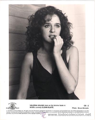 Cin&eacute;ma: FCJ 5760 VALERIA GOLINO BORRON Y CUENTA NUEVA FOTO B/N ORIGINAL AMERICANA