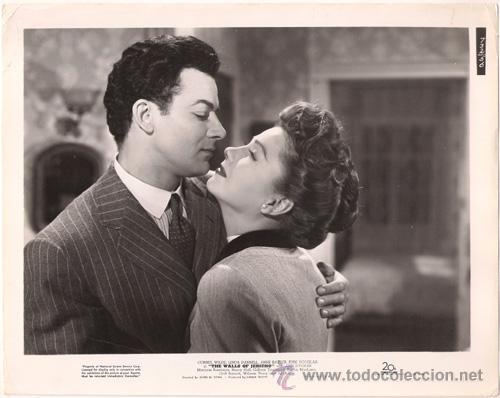 Kino: FCJ 5910 CORNEL WILDE ANNE BAXTER MURALLAS HUMANAS FOTO B/N ORIGINAL AMERICANA