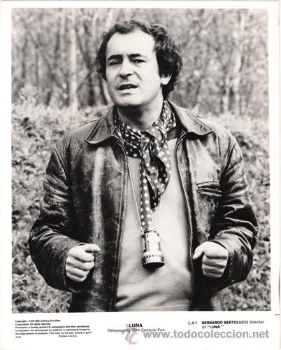Cin&eacute;ma: FCJ 6014 BERNARDO BERTOLUCCI LA LUNA DIRECTOR FOTO B/N ORIGINAL AMERICANA