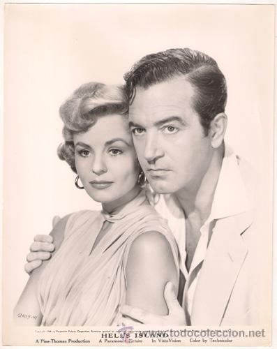 Kino: FCJ 13002D JOHN PAYNE MARY MURPHY HELL'S ISLAND FOTO B/N ORIGINAL AMERICANA