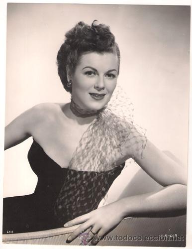 Cin&eacute;ma: FCJ 12877D BARBARA HALE FOTO B/N ORIGINAL AMERICANA