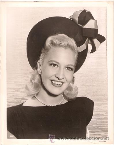 Kino: FCJ 12876D MARILYN MAXWELL FOTO B/N ORIGINAL AMERICANA