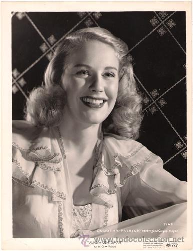 Kino: FCJ 12997D DOROTHY PATRICK ALIAS A GENTLEMAN FOTO B/N ORIGINAL AMERICANA