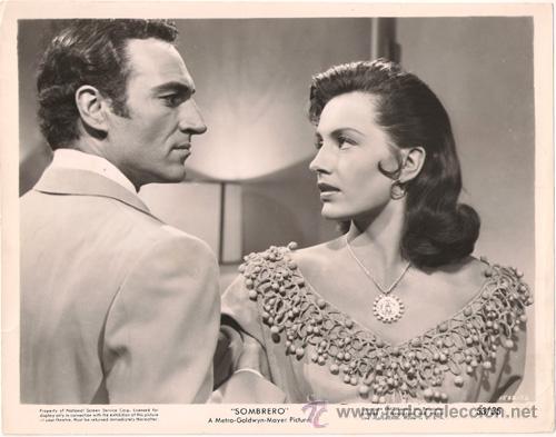 Cine: FCJ 13246D CYD CHARISSE RICARDO MONTALBAN FOTO B/N ORIGINAL AMERICANA