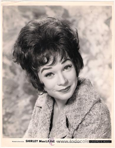 Kino: FCJ 11728D SHIRLEY MACLAINE FOTO B/N ORIGINAL AMERICANA