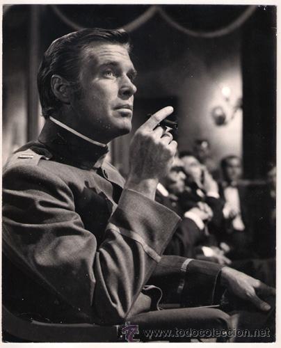 Kino: FCJ 6355 GEORGE PEPPARD CA&Ntilde;ONES PARA CORDOBA FOTO ORIGINAL B/N AMERICANA