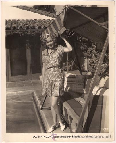 Kino: FCJ 12865D MARIAN NIXON FOTO ORIGINAL B/N AMERICANA