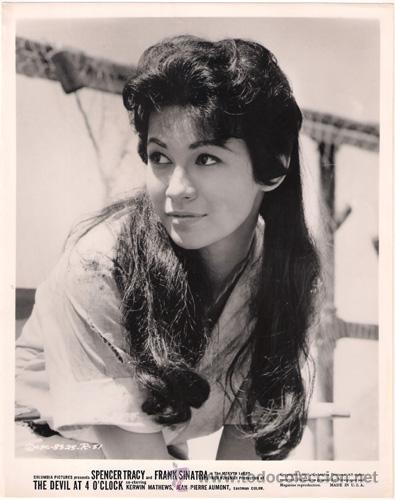 Cin&eacute;ma: FCJ 6413 BARBARA LUNA EL DIABLO A LAS CUATRO FOTO ORIGINAL B/N AMERICANA
