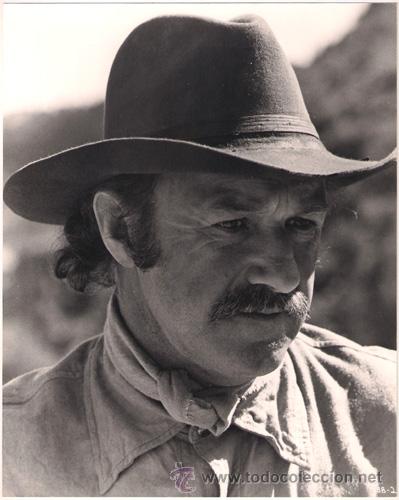 Kino: FCJ 6427 GENE HACKMAN MUERDE LA BALA FOTO B/N ORIGINAL AMERICANA