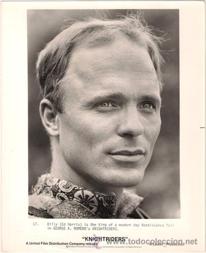 Kino: FCJ 6429 ED HARRIS LOS CABALLEROS DE LA MOTO FOTO B/N ORIGINAL AMERICANA