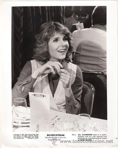 Kino: FCJ 6447 JILL CLAYBURGH EL EXPRESO DE CHICAGO FOTO B/N ORIGINAL AMERICANA