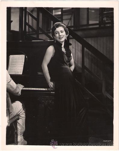 Kino: FCJ 6451 VALENTINA CORTESE FOTO B/N ORIGINAL AMERICANA