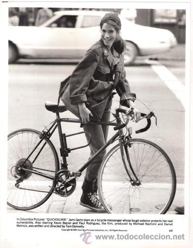Cin&eacute;ma: FCJ 6468 JAMI GERTZ QUICKSILVER FOTO B/N ORIGINAL AMERICANA