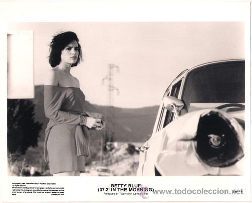 Kino: FCJ 6454 BEATRICE DALLE BETTY BLUE FOTO B/N ORIGINAL AMERICANA