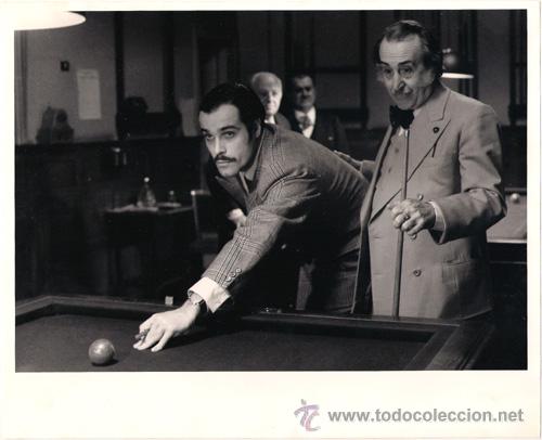 Kino: F4527 ANTONIO RESINES RAFAEL ALONSO LA COLMENA BILLAR FOTO B/N ORIGINAL ESPA&Ntilde;OLA