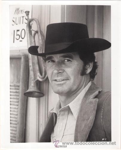 Cin&eacute;ma: FCJ 6481 JAMES GARNER NICHOLS FOTO B/N ORIGINAL AMERICANA