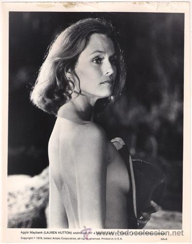 Kino: FCJ 14145D LAUREN HUTTON GATOR EL CONFIDENTE FOTO B/N ORIGINAL AMERICANA
