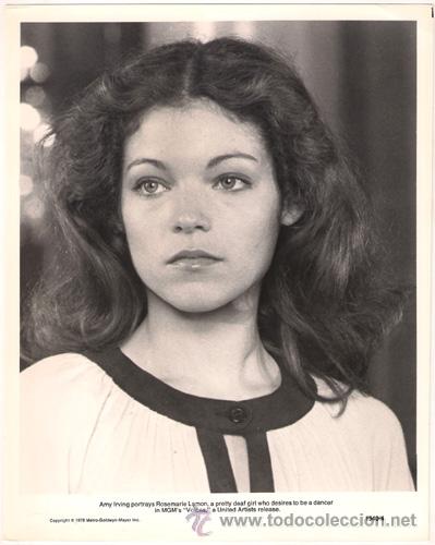 Kino: FCJ 6540 AMY IRVING VOCES FOTO B/N ORIGINAL AMERICANA