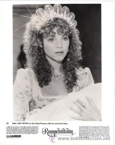 Cin&eacute;ma: FCJ 6539 AMY IRVING RUMPELSTILTSKIN FOTO B/N ORIGINAL AMERICANA