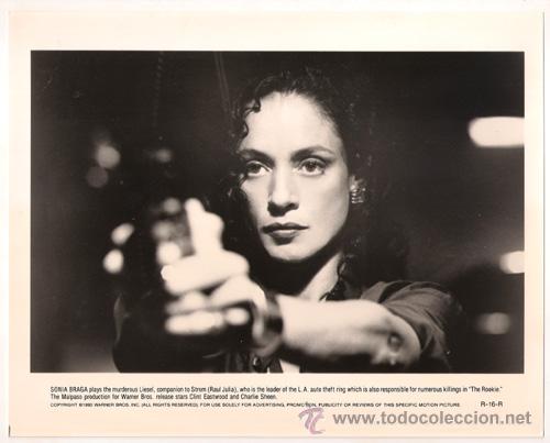 Kino: FCJ 6583 SONIA BRAGA EL PRINCIPIANTE FOTO B/N ORIGINAL AMERICANA