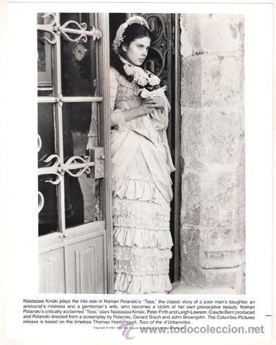 Kino: FCJ 6607 NASTASJA KINSKI TESS FOTO B/N ORIGINAL AMERICANA