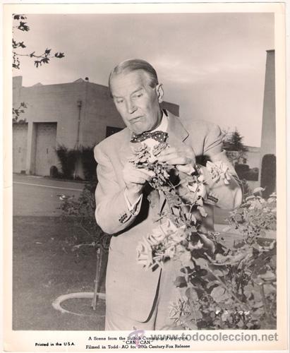 Kino: FCJ 6679 MAURICE CHEVALIER CAN CAN FOTO B/N ORIGINAL AMERICANA