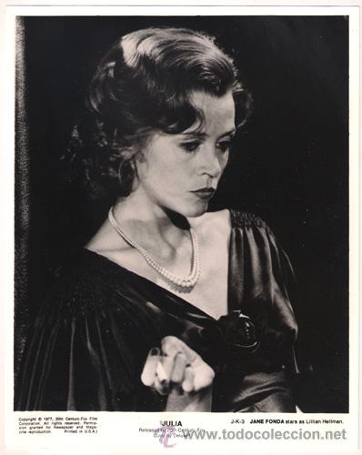 Cin&eacute;ma: FCJ 6685 JANE FONDA JULIA FOTO B/N ORIGINAL AMERICANA