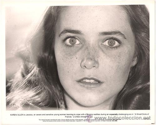 Kino: FCJ 6745 KAREN ALLEN PEQUE&Ntilde;O CIRCULO DE AMIGOS FOTO B/N ORIGINAL AMERICANA