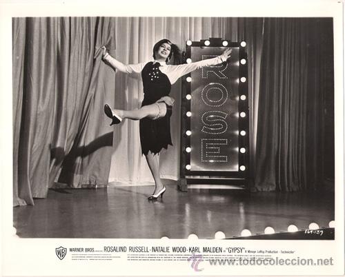 Kino: FCJ 13828D ROSALIND RUSSELL LA REINA DEL VAUDEVILLE FOTO B/N ORIGINAL AMERICANA