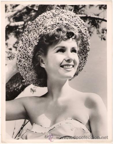 Kino: FCJ 12504D DEBBIE REYNOLDS FOTO B/N ORIGINAL AMERICANA