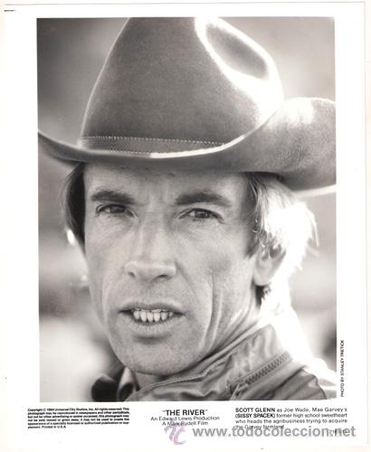 Kino: FCJ 6860 SCOTT GLENN CUANDO EL RIO CRECE FOTO B/N ORIGINAL AMERICANA