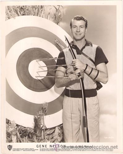 Kino: FCJ 12816d GENE NELSON FOTO B/N ORIGINAL AMERICANA