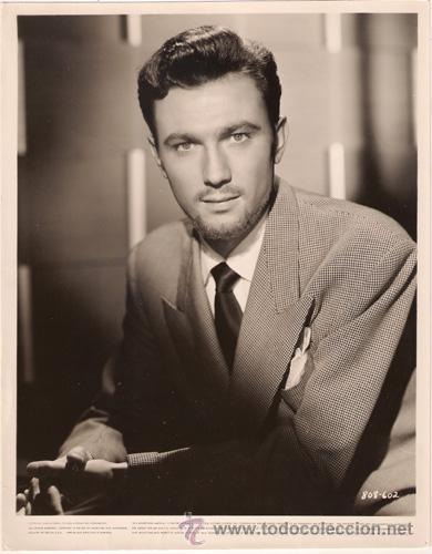 Kino: FCJ 12973D LAURENCE HARVEY FOTO B/N ORIGINAL AMERICANA