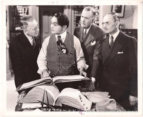 Kino: FCJ 14089D EDWARD G. ROBINSON FOTO B/N ORIGINAL AMERICANA