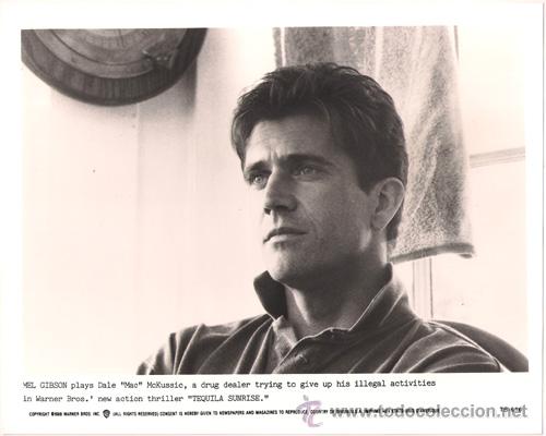 Kino: FCJ 6987 MEL GIBSON CONEXION TEQUILA FOTO B/N ORIGINAL AMERICANA