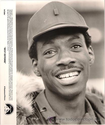 Kino: FCJ 6988 EDDIE MURPHY LA MEJOR DEFENSA EL ATAQUE FOTO B/N ORIGINAL AMERICANA