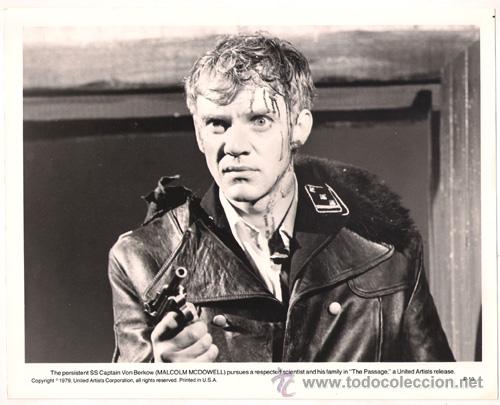 Kino: FCJ 7010 MALCOLM MACDOWELL EL PASAJE FOTO B/N ORIGINAL AMERICANA