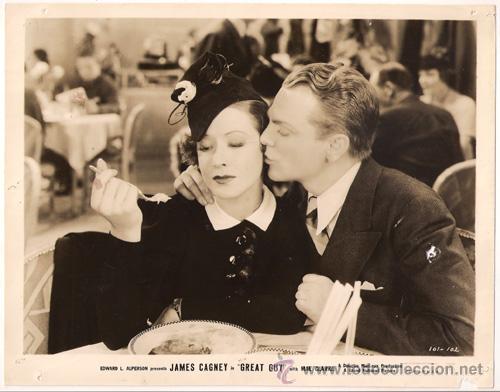 Kino: FCJ 7011 JAMES CAGNEY MAE CLARKE EL GRAN TIPO FOTO B/N ORIGINAL AMERICANA