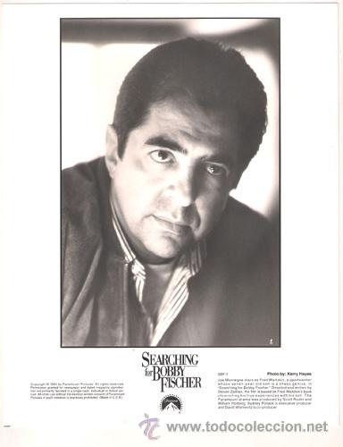 Cin&eacute;ma: FCJ 7015 JOE MANTEGNA EN BUSCA DE BOBBY FISCHER FOTO B/N ORIGINAL AMERICANA