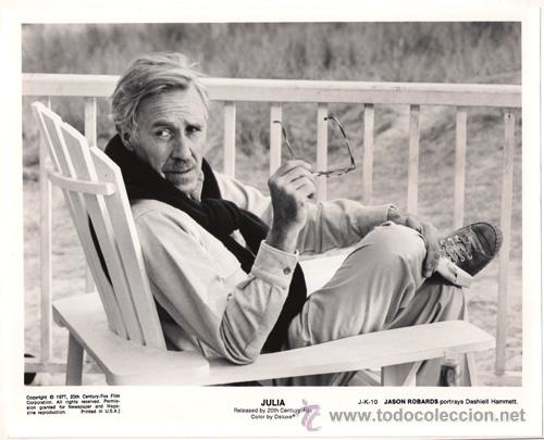 Cin&eacute;ma: FCJ 7040 JASON ROBARDS JULIA FOTO B/N ORIGINAL AMERICANA