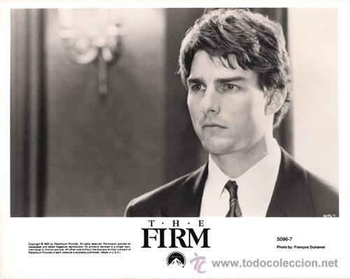 Kino: FCJ 7044 TOM CRUISE LA TAPADERA FOTO B/N ORIGINAL AMERICANA