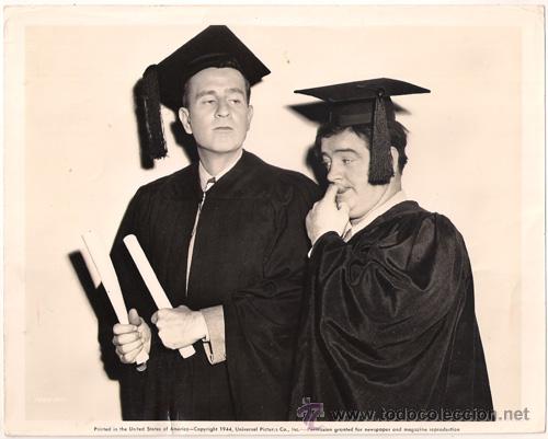 Cin&eacute;ma: FCJ 12810D BUD ABBOTT LOU COSTELLO FOTO B/N ORIGINAL AMERICANA