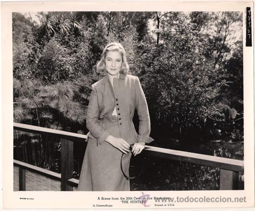 Cin&eacute;ma: FCJ 13810D MAY BRITT ENTRE DOS PASIONES FOTO B/N ORIGINAL AMERICANA